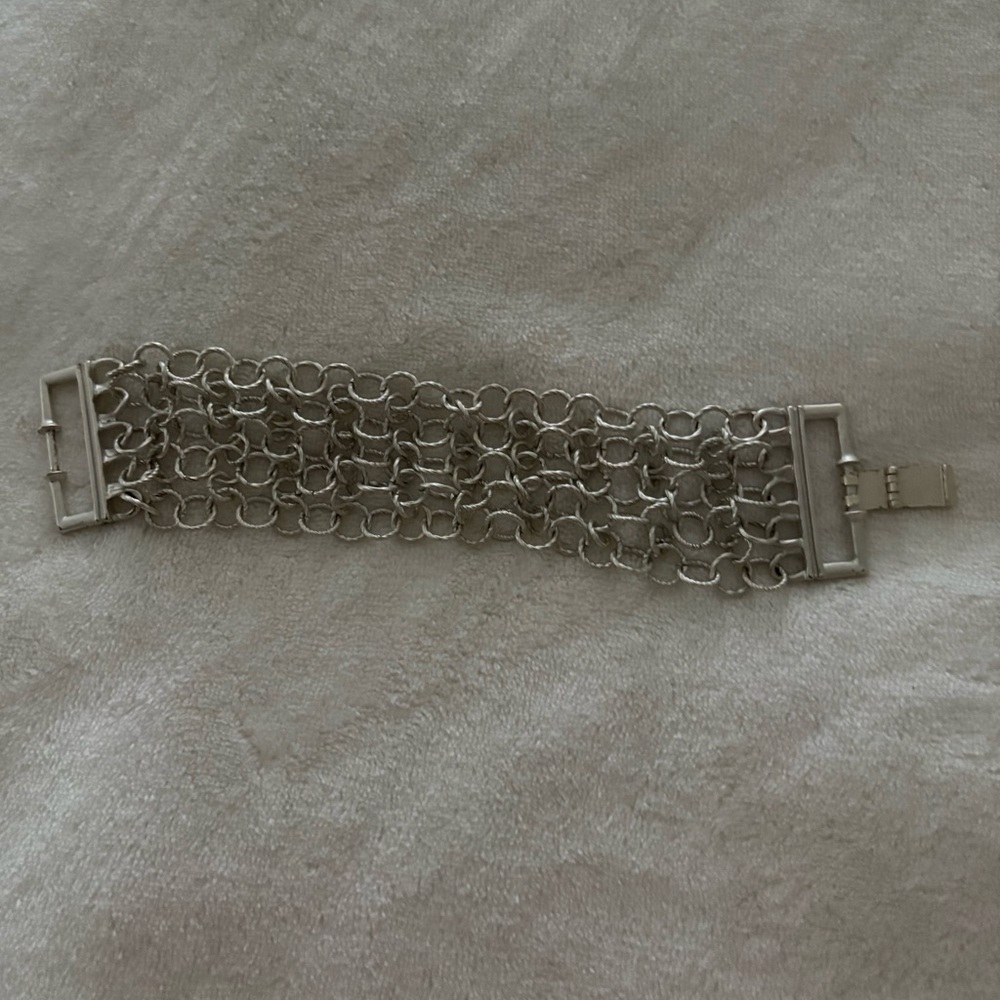 Silver Chain Link Bracelet
